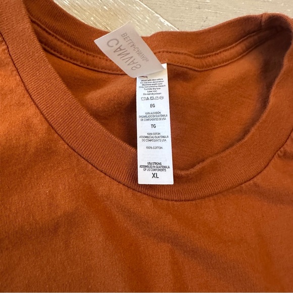 Burnt Orange Thanksgiving holiday funny T-Shirt XL Fall School Teacher - Picture 3 of 4